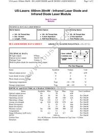 M850-30 Datasheet Cover