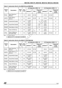 M93C56-RDS6TG Datasheet Page 7