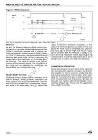 M93C56-RDS6TG Datasheet Page 10