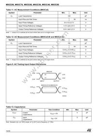 M93C56-RDS6TG Datasheet Page 14
