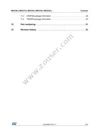 M93C66-RMB6TG Datasheet Page 3