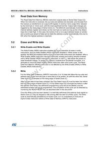 M93C66-RMB6TG Datasheet Page 13