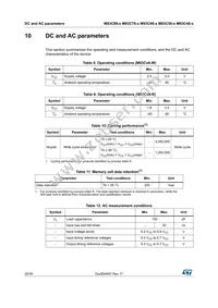 M93C66-RMB6TG Datasheet Page 20