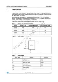 M93C76-MN6TP Datasheet Page 5