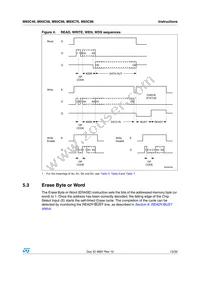 M93C76-MN6TP Datasheet Page 13