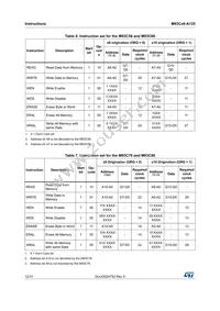M93C86-RMN3TP/K Datasheet Page 12