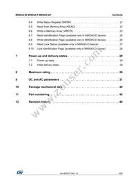 M95040-RMB6TG Datasheet Page 3