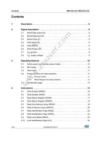 M95128-DWDW4TP/K Datasheet Page 2