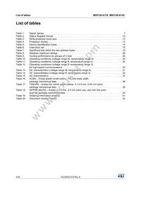 M95128-DWDW4TP/K Datasheet Page 4