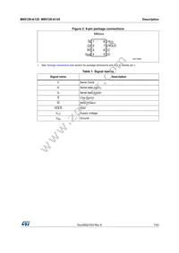 M95128-DWDW4TP/K Datasheet Page 7
