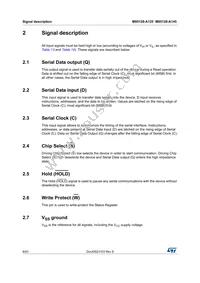 M95128-DWDW4TP/K Datasheet Page 8