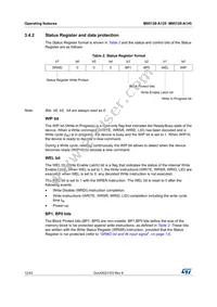 M95128-DWDW4TP/K Datasheet Page 12