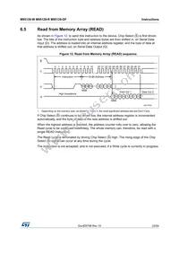 M95128-RMB6TG Datasheet Page 23