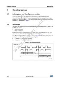 M95160-DRDW8TP/K Datasheet Page 10