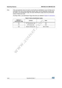 M95160-DRMF3TG/K Datasheet Page 14