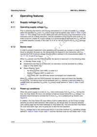 M95160-MN6TP Datasheet Page 12