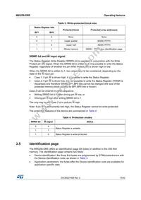 M95256-DRMN8TP/K Datasheet Page 13