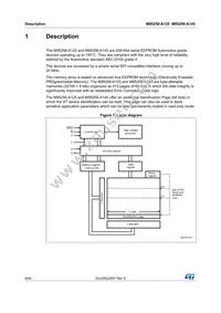 M95256-DWDW4TP/K Datasheet Page 6