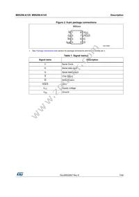 M95256-DWDW4TP/K Datasheet Page 7