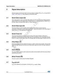 M95256-DWDW4TP/K Datasheet Page 8