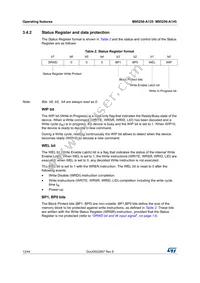 M95256-DWDW4TP/K Datasheet Page 12