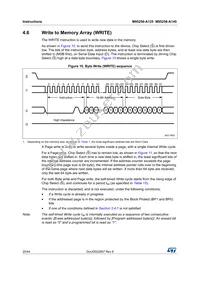 M95256-DWDW4TP/K Datasheet Page 20