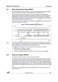 M95256-DWDW4TP/K Datasheet Page 23