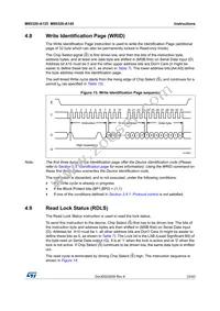 M95320-DWDW4TP/K Datasheet Page 23