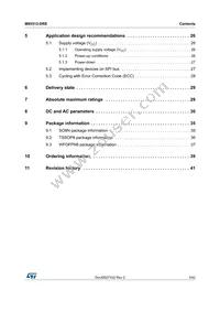 M95512-DRDW8TP/K Datasheet Page 3