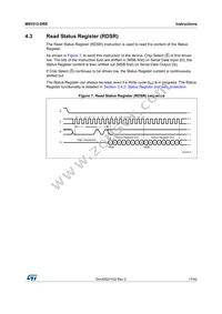 M95512-DRDW8TP/K Datasheet Page 17