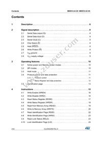 M95512-DWDW4TP/K Datasheet Page 2