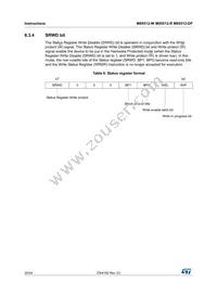M95512-RMC6TG Datasheet Page 20