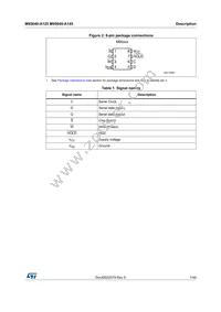 M95640-DRMF3TG/K Datasheet Page 7