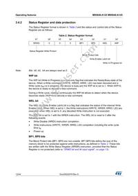 M95640-DRMF3TG/K Datasheet Page 12