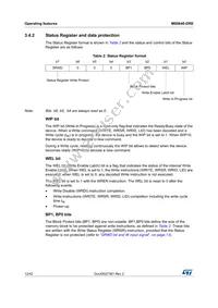 M95640-DRMN8TP/K Datasheet Page 12