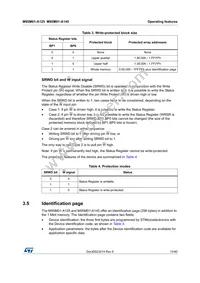 M95M01-DWDW4TP/K Datasheet Page 13