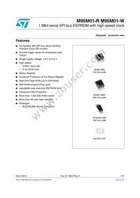 M95M01-RCS6TP/A Datasheet Cover