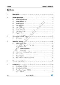 M95M01-RCS6TP/A Datasheet Page 2