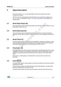 M95M02-DRCS6TP/K Datasheet Page 9
