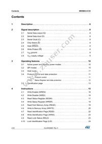 M95M02-DWMN3TP/K Datasheet Page 2