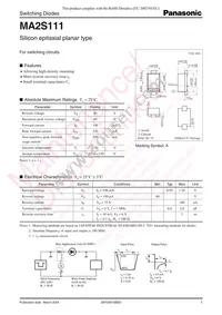 MA2S11100L Datasheet Cover