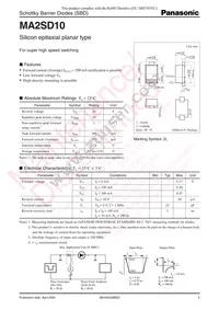 MA2SD1000L Datasheet Cover