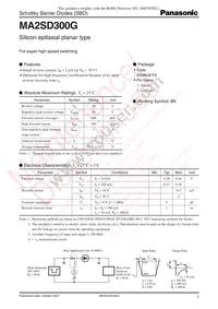 MA2SD300GL Datasheet Cover