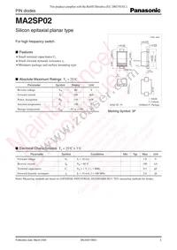 MA2SP0200L Datasheet Cover