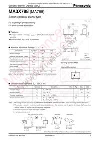 MA3X78800L Datasheet Cover