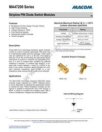 MA47222 Datasheet Cover