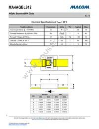 MA4AGBLP912 Datasheet Page 2