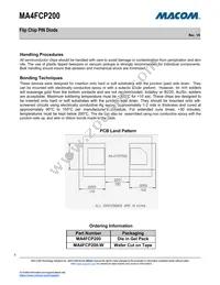 MA4FCP200 Datasheet Page 5