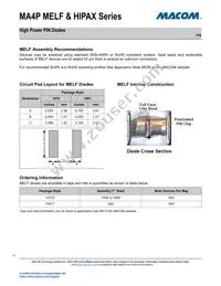 MA4P1450-1091T Datasheet Page 11