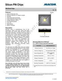 MA4P303-134 Datasheet Cover